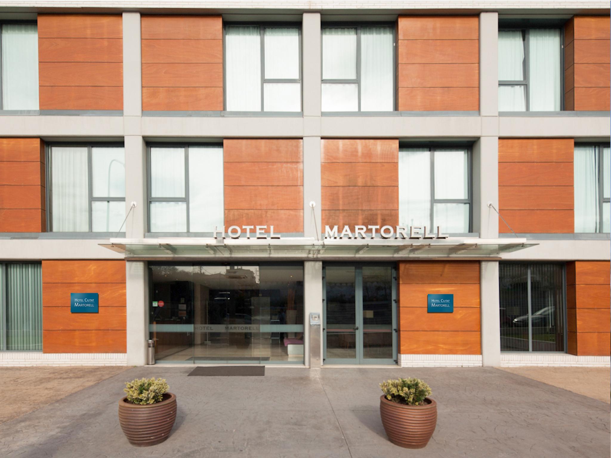 Hotel Ciutat Martorell Exterior foto
